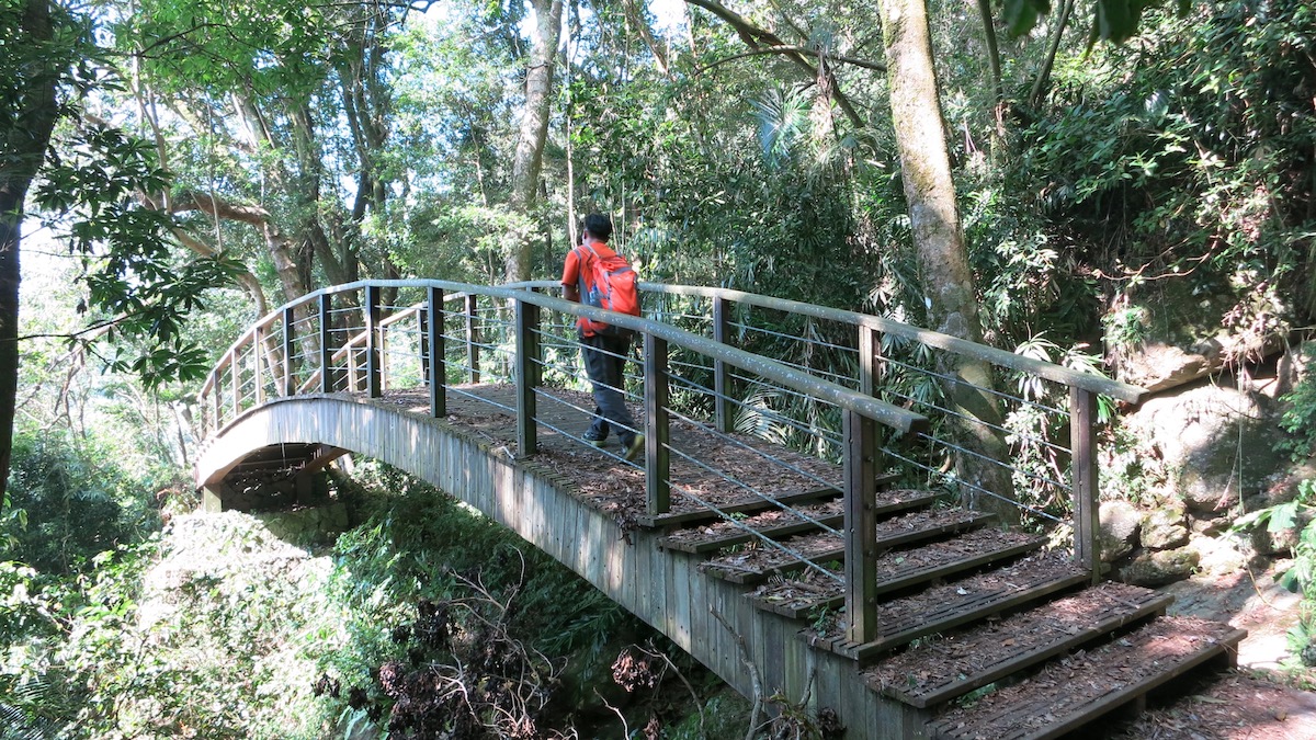 里美避難步道一隅-橋