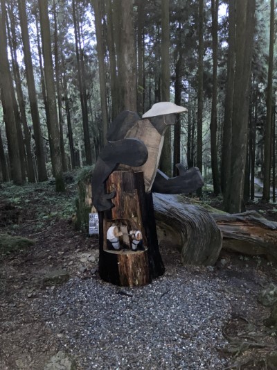 林業雕塑2-伐木