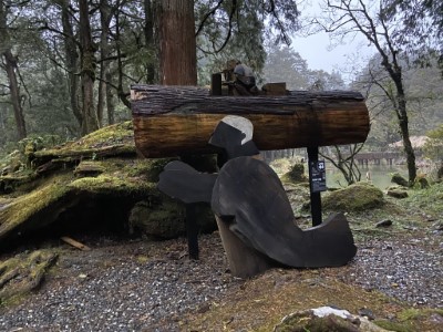 林業雕塑4-集材