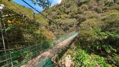 獨立山步道內吊橋為遊客必訪景點