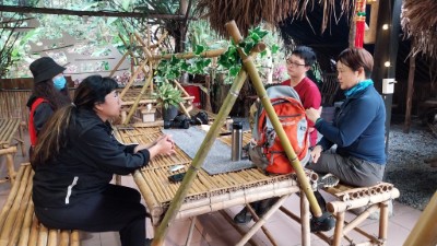 林業保育署嘉義分署委託團隊訪談部落族人，了解傳統地名及其文化
