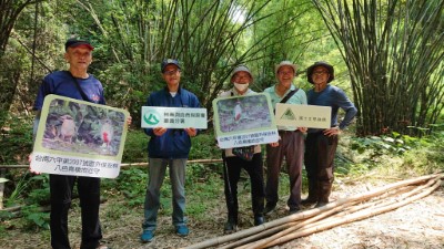 今年共有18位國家森林志工於八色鳥繁殖季參與棲地巡護、環境教育解說與生態調查